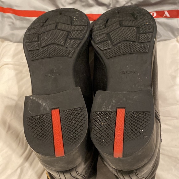 Prada Leather Ankle Boot size 38 - Picture 2 of 12